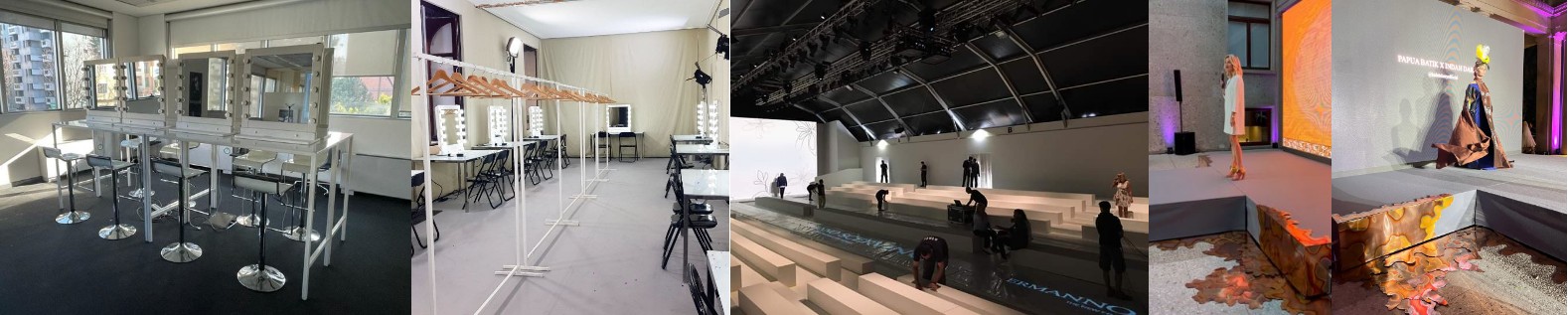 Rental of Backstage Shows for events in Milan, in Italy and abroad