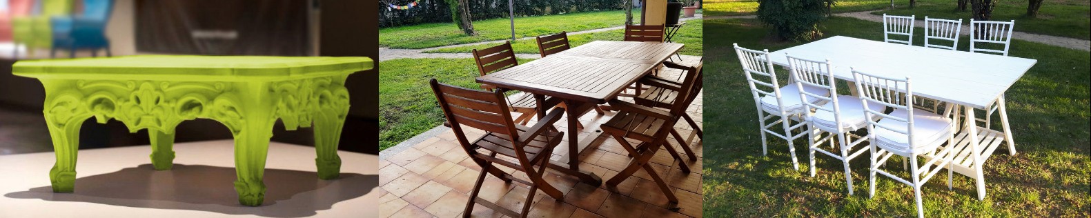 Noleggio Tavoli a Milano, in Lombardia e in Italia