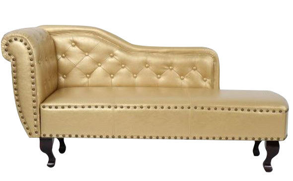 Chaise longue - Sofa Gold Dubai rental in Milan Italy