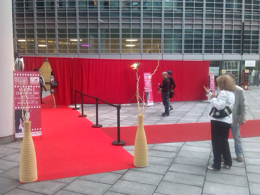 Paravent wall ( side scene) in black or red
rental in Milan Italy
