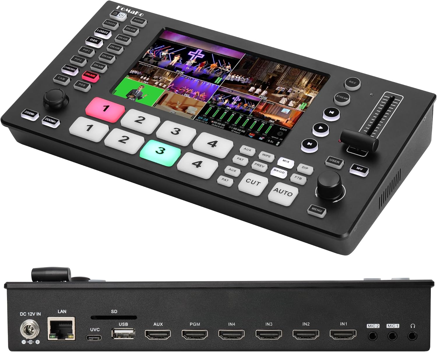 Video Mixer Streaming 4k