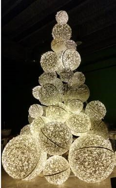 ALBERO NATALE LIGHT BALL 6Mmt