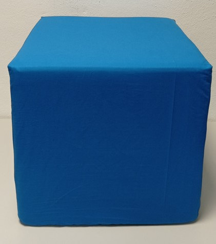 Pouf colore Blu cina 