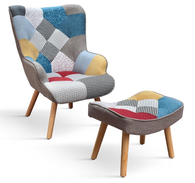 Poltrona patchwork