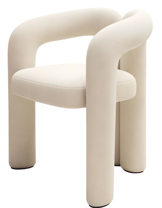 Sedia imbottita Scandinava