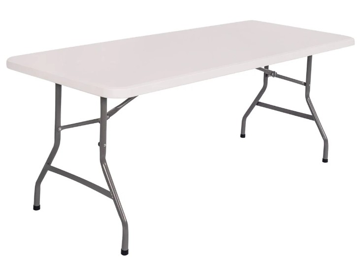 Tavolo catering 140x80