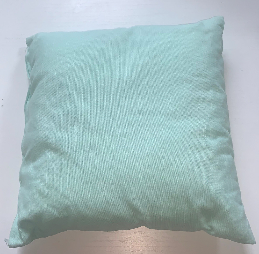 cuscino azzurro 