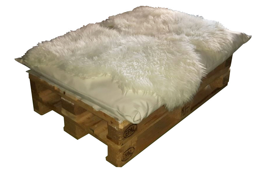 Pouf Pallets nordico
