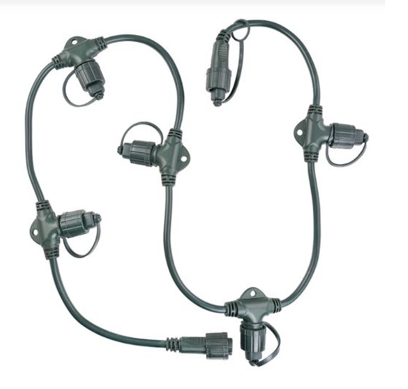 Multiconnettore Connect ProLine 36V, 6 uscite, cavo verde