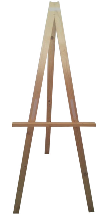 Noleggio Cavalletto in legno senza supporto superiore a Milano Cavalletto in legno senza supporto superiore