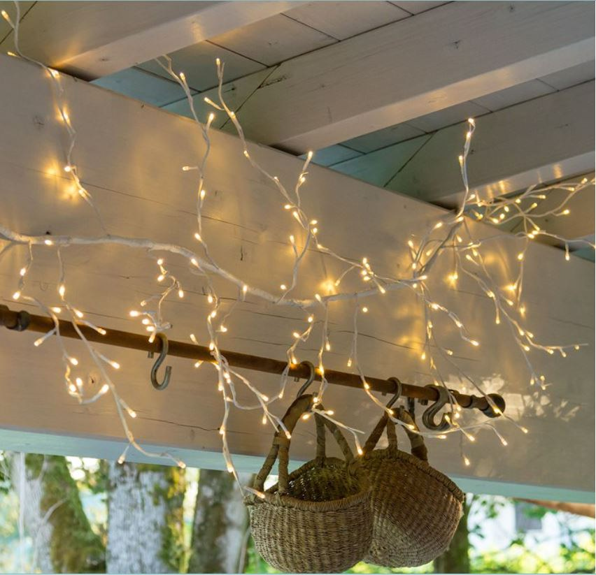 LUCI: Ramo bianco 3M, led bianco caldo