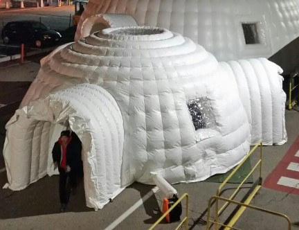 Noleggio Igloo gonfiabile 6m diam a Milano Igloo gonfiabile 6m diam