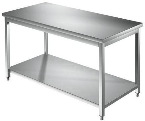 Tavolo inox 120x60 cm