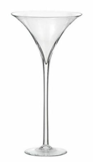 Vaso in vetro Martini