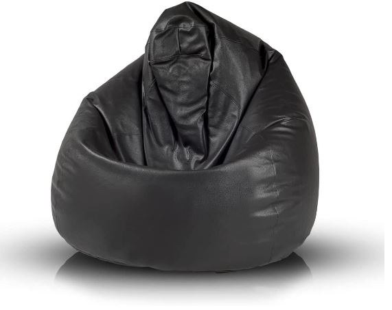 Pouf sacco nero