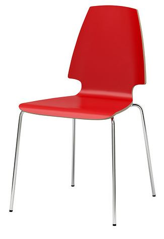 Sedia Boston rossa