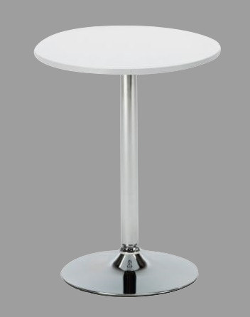 Noleggio Tavolo Vienna tondo bianco H 76 cm a Milano Tavolo Vienna tondo bianco H 76 cm