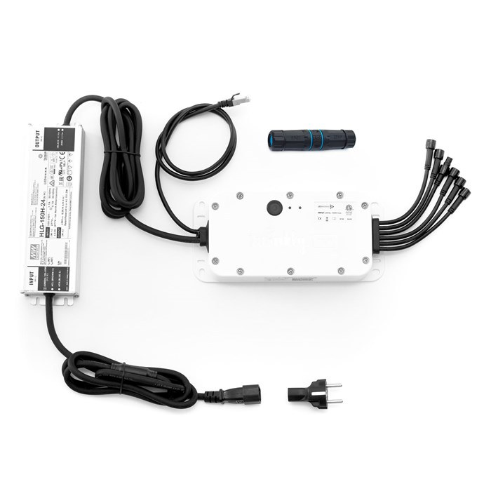 Magic light Ethernet Controller e Alimentatore 6 porte