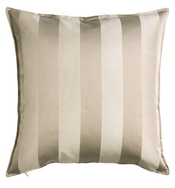 Cuscino oro/beige
a righe