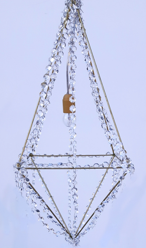 Noleggio Lampadario Diamante Crystal a Milano Lampadario Diamante Crystal