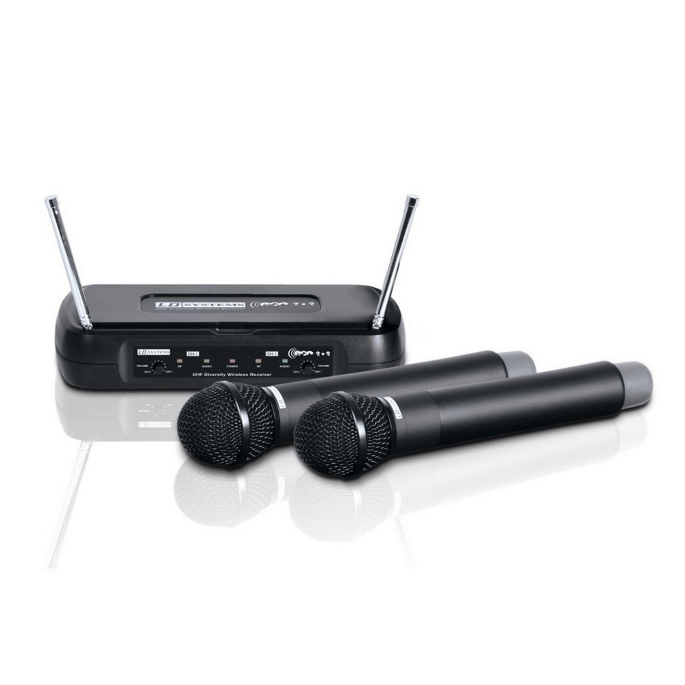Radiomicrofono gelato wireless LD System Eco 2x2
