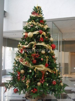 Foto Alberi Di Natale Addobbati.Noleggio Albero Di Natale 4 Mt A Milano