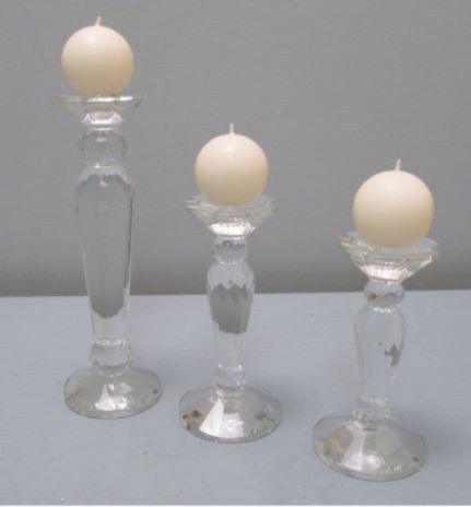 Candelabro in cristallo 