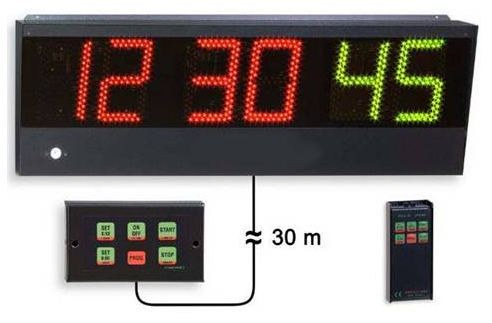 Timer o cronometro con tastiera e radiocomando  
