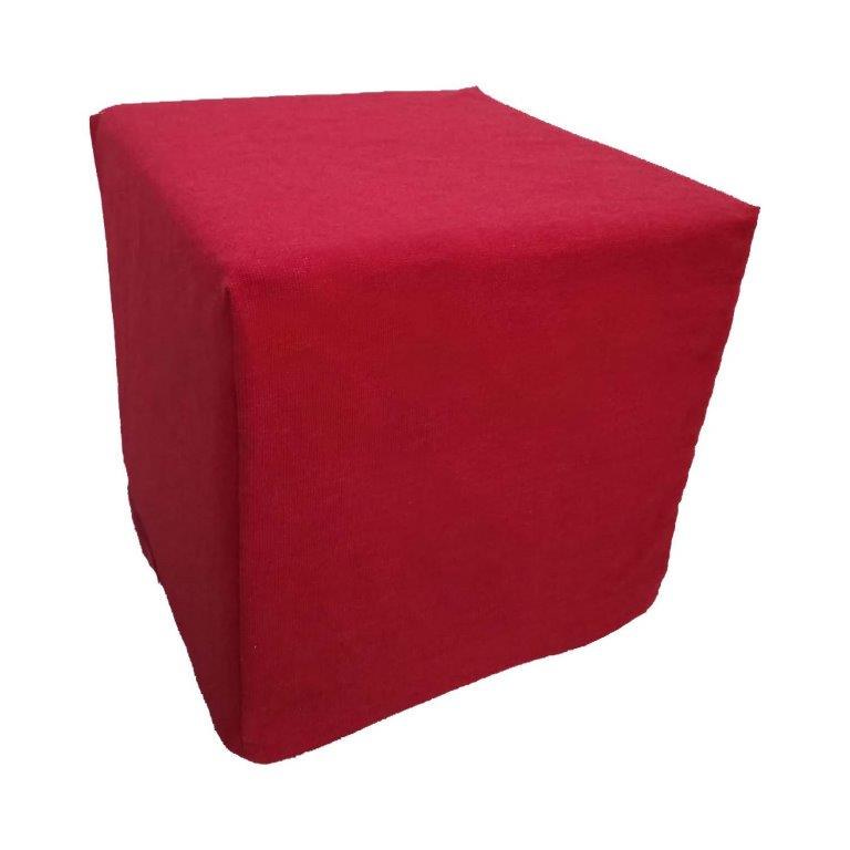 POUF COLORE AMARANTO

