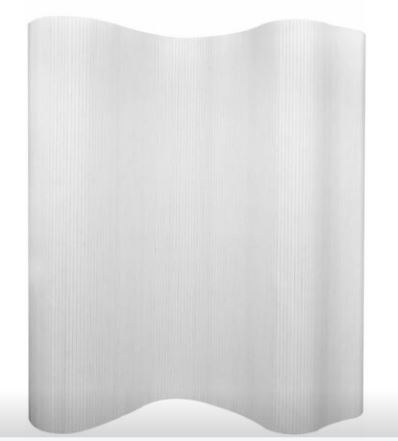 Separe flessibile bianco 250x195 cm