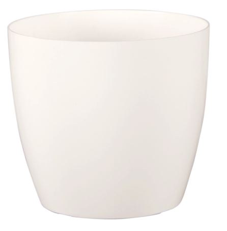 White Vase with wheels rental in Milan Italy