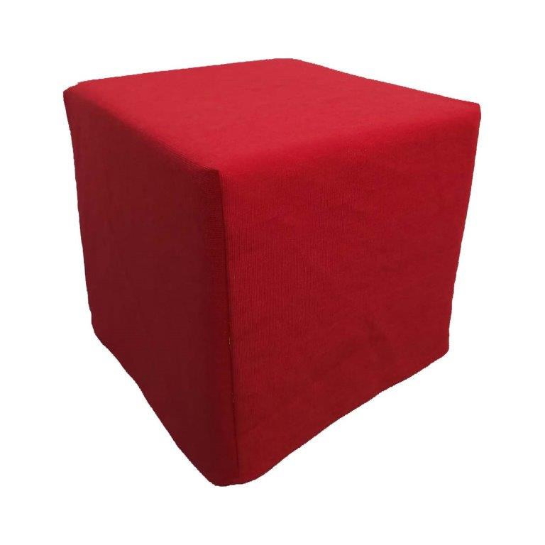Pouf colore Rosso