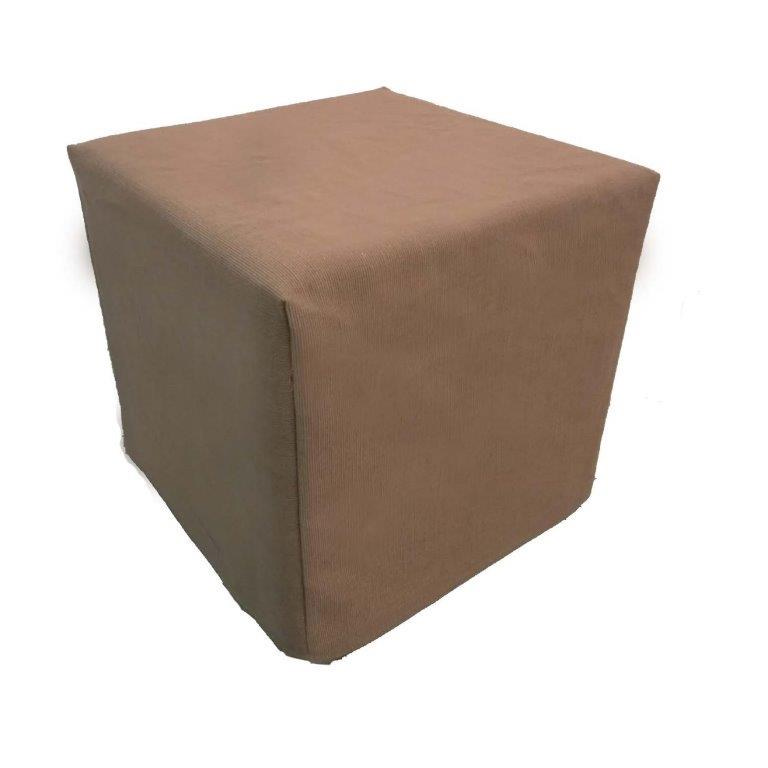Pouf colore Tortora