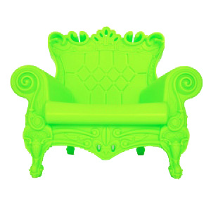 Noleggio Poltrona Queen of Love verde a Milano Poltrona Queen of Love verde