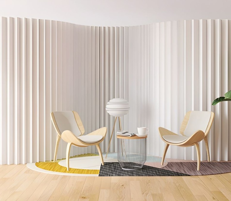 Separe Design Ambienti flessibile bianco 250x195 cm