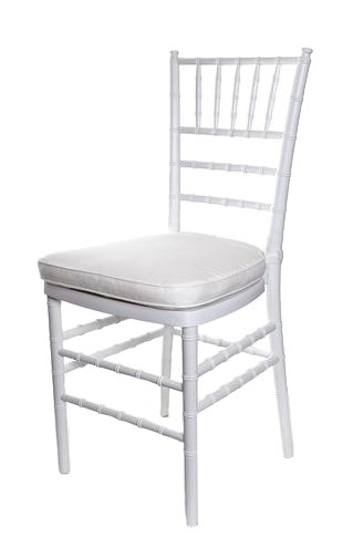 Chiavari chair -white rental in Milan Italy