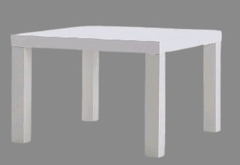 Tavolino Small Lounge bianco